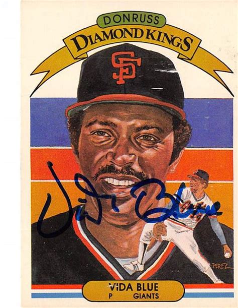 Get real market prices… see what your cards actually sell for. Vida Blue autographed Baseball Card (San Francisco Giants ...