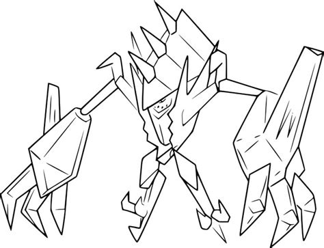 Il fait partie du trio astral que l'on appelle aussi trio cosmique. Necrozma : Coloriage Necrozma Pokemon à imprimer