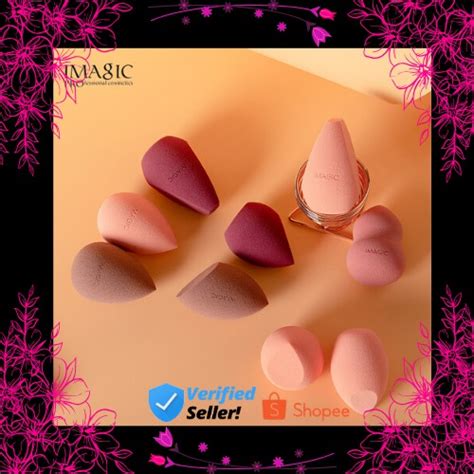 READY STOCK!! IMAGIC Makeup Sponge Blender Foundation Wet ...