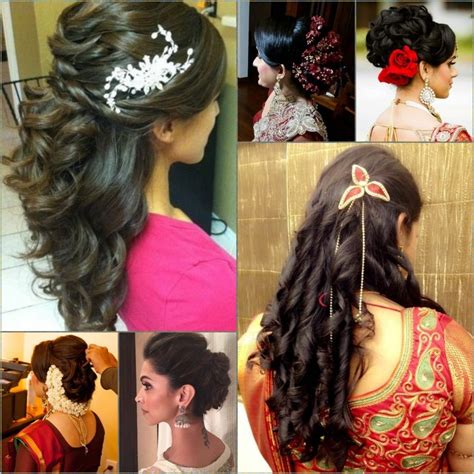 Planning a wedding is a major source of both stress and joy. South Indian Curly Hairstyles - Wavy Haircut