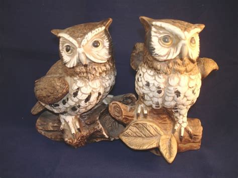 See more of vintage home interiors on facebook. HOMCO OWL FIGURES FIGURINES 1114 $20.00 HOME INTERIOR ...