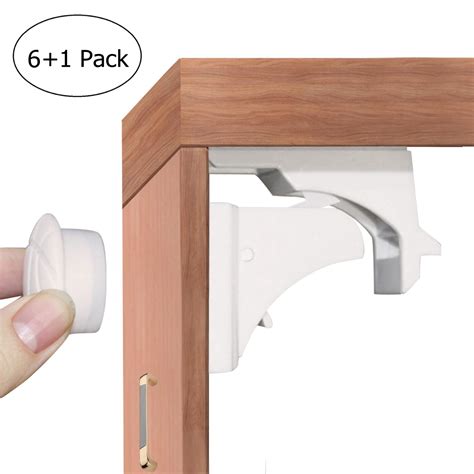 The magnetic locks are great because they are strong enough to keep your child out. Magnetic Cabinet Locks Toodler Baby Proofing Safe Kitchen ...