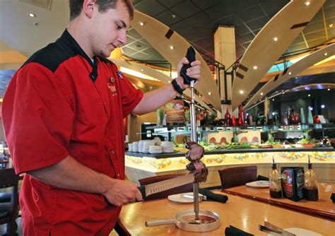 Tucanos is a brazilian bbq location, that serves all you an eat meat for a certain. The meat doesn't get much attention at Tucanos | Restaurant reviews | stltoday.com