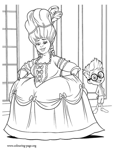 Get hold of these coloring sheets that are full of pictures and involve your kid in painting them. Mr. Peabody & Sherman - Marie Antoinette, the queen of ...