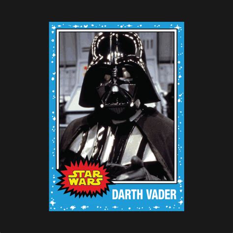 Check spelling or type a new query. Darth Vader Trading Card - Darth Vader - T-Shirt | TeePublic