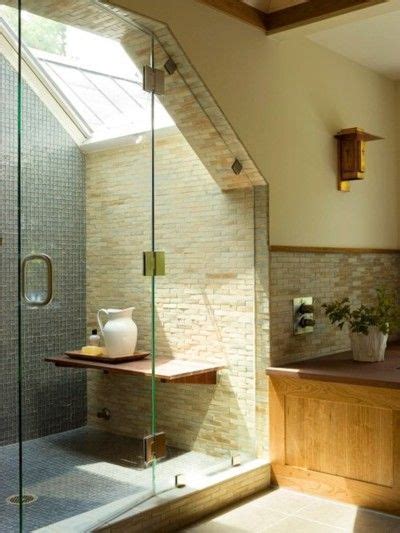 The same basic concept is also circular shower rods (shape like an oval rather than circular) is use as a rectangular angled. This may solve a window to the neighbors in the shower ...