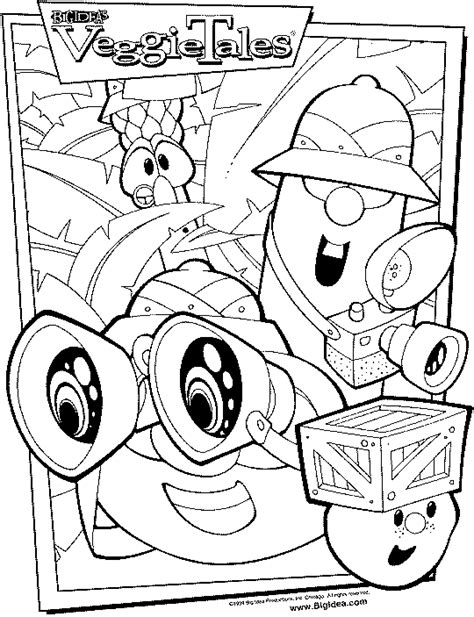 Perennial vegetables are our passion! The Ultimate VeggieTales Web Site! » Coloring