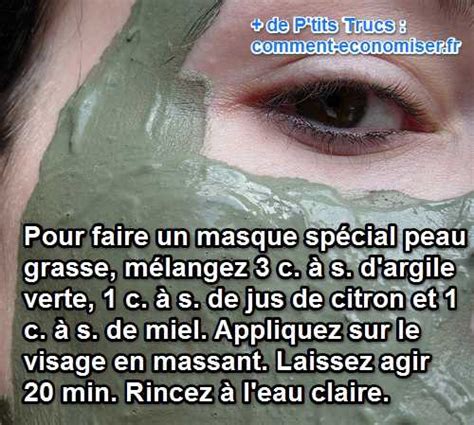 Un Masque à l'Argile Pour Peau Grasse, Fait Maison et Naturel.