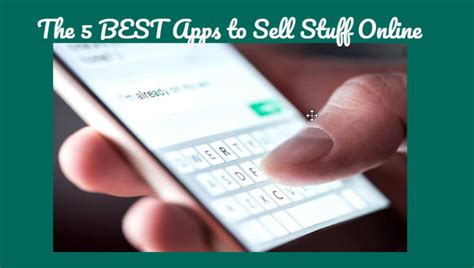 Selling apps to buy and sell stuff online (to make some extra money). The 5 BEST Apps to Sell Your Stuff Make Side Money Fast ...