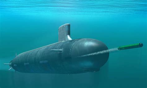 Measuring in at 175 meters , nearly 600 feet , the submarine has been in. Australia chooses US defence giant for submarine combat systemsDefenceTalk.com | at DefenceTalk