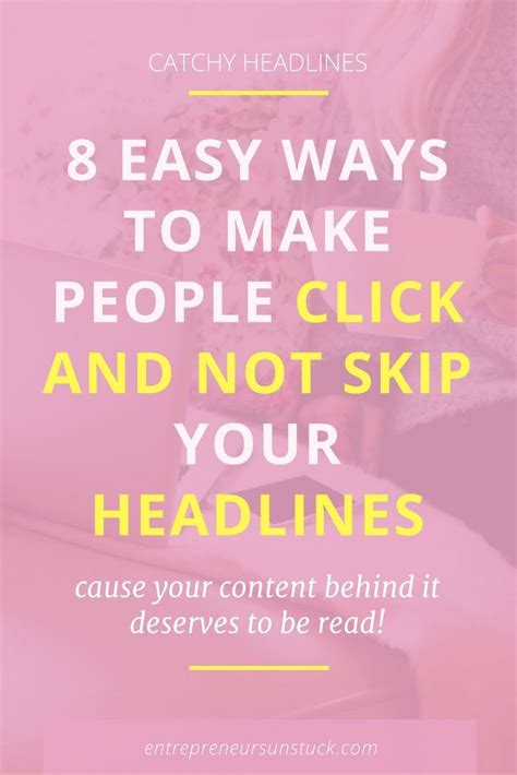 Create your words and gather your pictures with a few tips in mind that are sure to help you write a winning profile that really reflects who you are. 8 Easy Ways to Make People Click and Not Skip Your ...