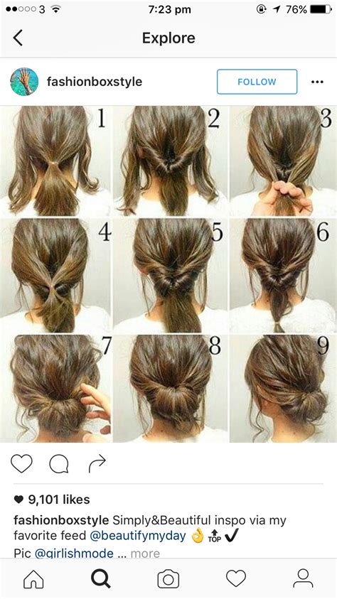 Pinterest hair updo tutorial