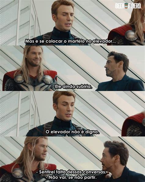 The best memes from instagram, facebook, vine, and twitter about saudades. Diálogos que temos saudade | Memes dos vingadores, Marvel ...