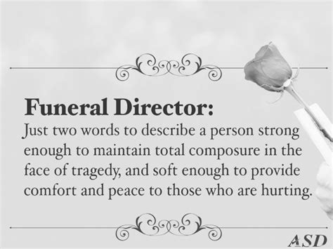 A quote from nelson mandela that reminds us why access to an education is so important to all of us. Funeral Director Quotes - 16 Famous Quotes That Capture ...