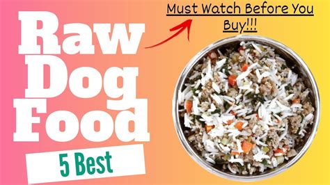 What makes us different is 5 Best Raw Dog Food 2020 | Must Watch Before You Buy ...
