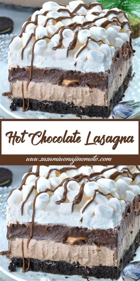 Akhirnya berjaya jugak akak upload video ni. Hot Chocolate Lasagna - Yummy Recipes