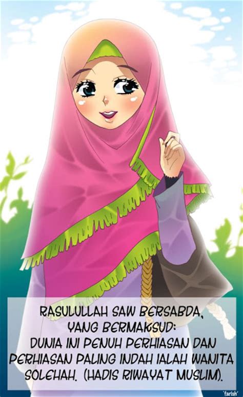Infokini koleksi gambar kartun ana muslim dan muslimah. macam macam kartun: koleksi gambar kartun comel