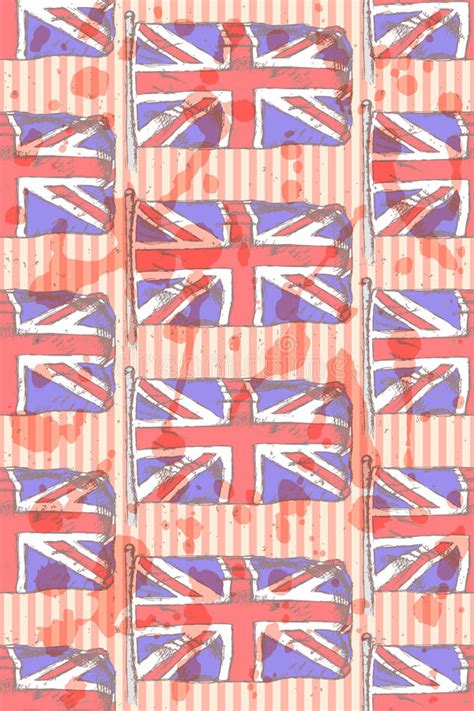 Codycross flagge von großbritannien lösung. Skizzieren Sie Flagge Von Großbritannien, Nahtloses Muster ...
