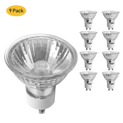 Honeyfly 5pcs dimmable gu10 halogen lamp 35w +c(35mm) 230v mini halogen bulb 3000k halogen lamba spot light gu10 35mm halojen. Huis NEW 40 GU10+C 120v 35w GU10 base Halogen Light Bulbs ...