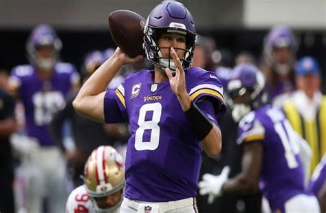 If you're looking for reasons to the 2017 vikings were also top 10 in both rushing attempts and yards. The Minnesota Vikings Wasted Money On Kirk Cousins | Per ...