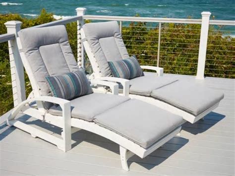 A patio chaise lets you recline, making it the ideal spot to sunbathe or lie down with a good book. Weatherproof Chaise Lounge Cushion Pad - CottageSpot