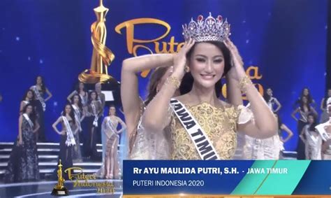 Miss universe indonesia 2020 ayu maulida featured candidate! Rr Ayu Maulida Putri Asal Jawa Timur Terpilih jadi Puteri ...