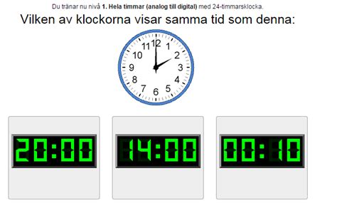 Anpassningsbara analoga och digitala klockor med aktuell tidsangivelse och spännande tid, mätning, klocka, minut, andra, romerska siffror, analog klocka, digital, tid på dagen, morgon. Tülays IKT-sida: Lär dig klockan