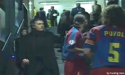 Search, discover and share your favorite mourinho gifs. Mourinho kompany a slap in the face