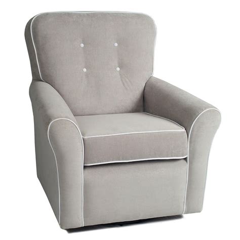 Baby relax mikayla upholstered swivel gliding recliner. Babies"R"Us | Nursery glider, Rocking chair nursery ...