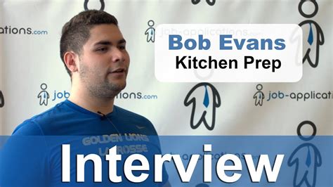 We did not find results for: Bob Evans Interview - Kitchen Prep Job - YouTube