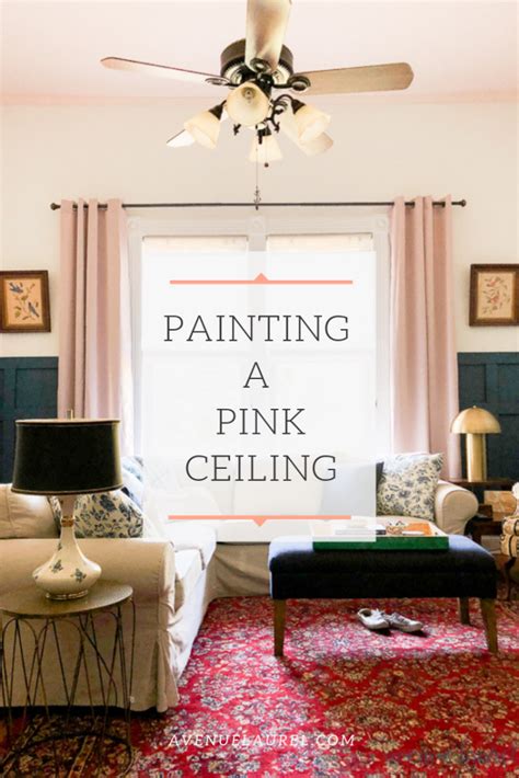 Rolls on pink and turns white when dry, meh kilz admits you may need 2 coats (or more) The pink ceiling: ORC Week 2 | Pink ceiling, Pink girl ...