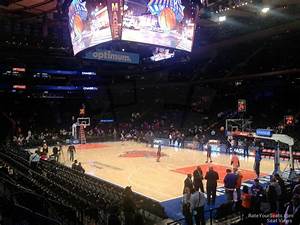 Section 119 At Square Garden New York Knicks Rateyourseats Com
