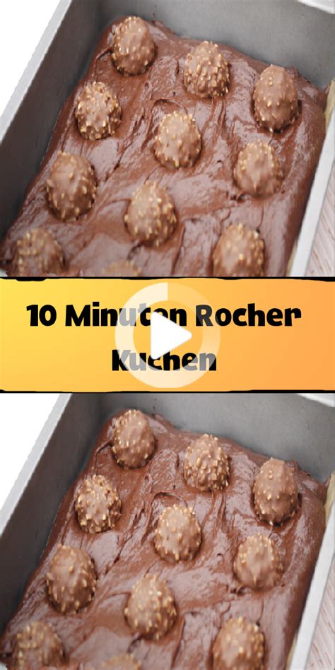 Hier klicken und den code vom rubbellos direkt bei ferrero rocher eingeben. 10 Minuten Rocher Kuchen in 2020 | Rocher kuchen, Kuchen ...