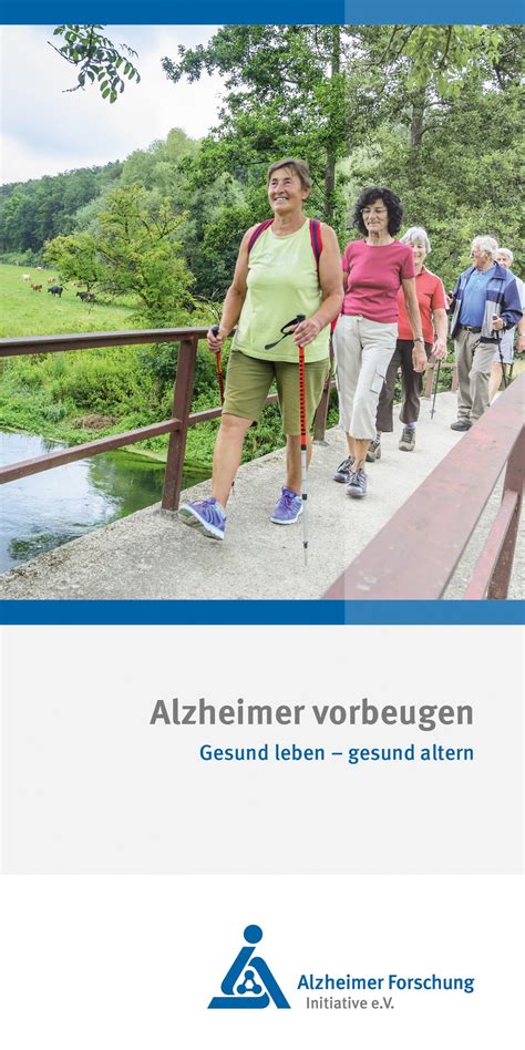 Alzheimer vorbeugen: Fünf Empfehlungen für ein gesundes 