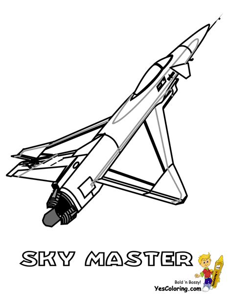 Free printable hawk coloring pages. Ferocious Fighter Jet Planes Coloring | Jet Planes | Free ...