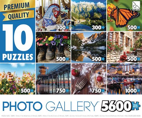 Great fun for all the family and all ages. Sure-Lox 10 in 1 Multi-Pack Photo Gallery Puzzle 80790-12 ...