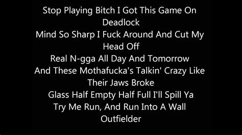 verse 1 another morning hung over how many times did i call you? 6 Foot 7 Foot Lyrics On Screen - YouTube