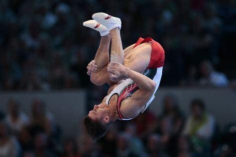 'the dauser' involves a giant swing backward with makuts to upper arm hang. Lukas Dauser Photos Photos: German Gymnastics Championship ...