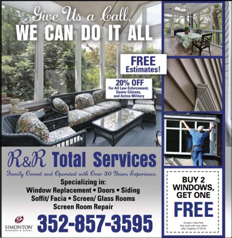 Replacing your old windows with new vinyl replacement windows is easy. R&R Total Services | Replace door, Window replacement ...