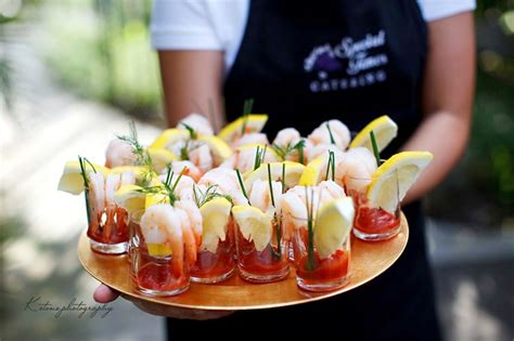 Pour all ingredients (except shrimp) into a large saucepan. Shrimp Cocktail hors d'oeuvres passed by Special Times Catering in Chico, CA | Spoon & Shotglass ...