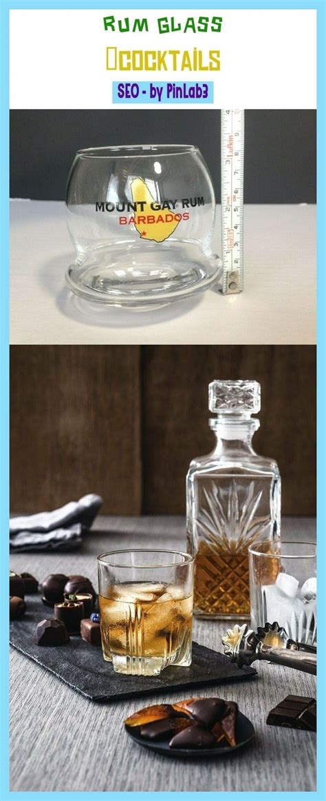 Drinking three liters of water a day for four weeks will change your body. Rum glass #glass Rum Glas _ verre de rhum _ vidrio de ron ...