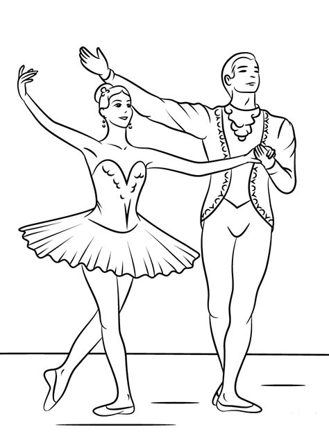 Coloring pages for kids ballerina coloring pages. Free Ballerina Coloring Pages To Print - Coloring Junction