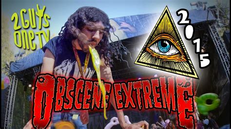 Obscene in the extreme tells the remarkable story behind this fit of censorship. 2GUYS1TV | Report | OBSCENE EXTREME 2015 - YouTube