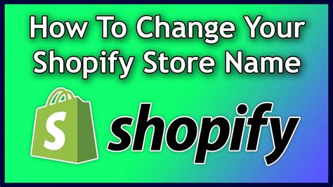 Check spelling or type a new query. Tutorial: How to Change Your Shopify Store Name + Site URL ...