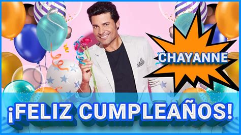 Para chayanne, su familia y sus millones de fans de todo el mundo es un día muy especial.y es que este 28 de junio, el guapo cantante celebra su cumpleaños número 52 y lo ha celebrado como solo. Homenaje a CHAYANNE | FELIZ CUMPLEAÑOS - YouTube