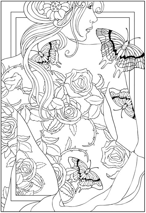 This full of sun energy summer drawing is ready for instant download and printing on your. Download Women coloring for free - Designlooter 2020