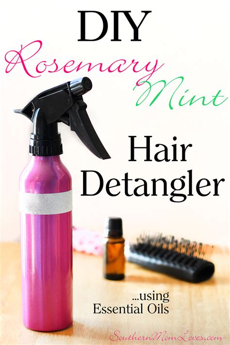 How to use lavender to repel fleas. Southern Mom Loves: DIY Rosemary & Mint Hair Detangler Spray