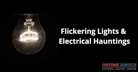 When the problem was visible, i checked the battery and the alternator , and i realized that the alternator would not charge much and the voltmeter was 13.3 volt.i turned off the car. Electrical Hauntings - Flickering Lights Power Outages ...