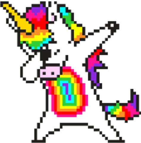 Tuto pixel art n°5 facile : Confetti Drawing Pixel Art - Facile Licorne Pixel Art Clipart - Full Size Clipart (#838525 ...