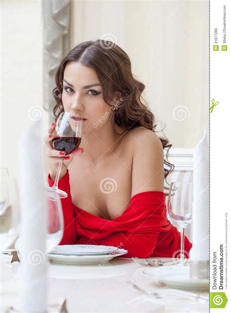 Enjoy our hd porno videos on any device of your choosing! Brunette Posing With Glass Of Wine Stock Photo - Image ...